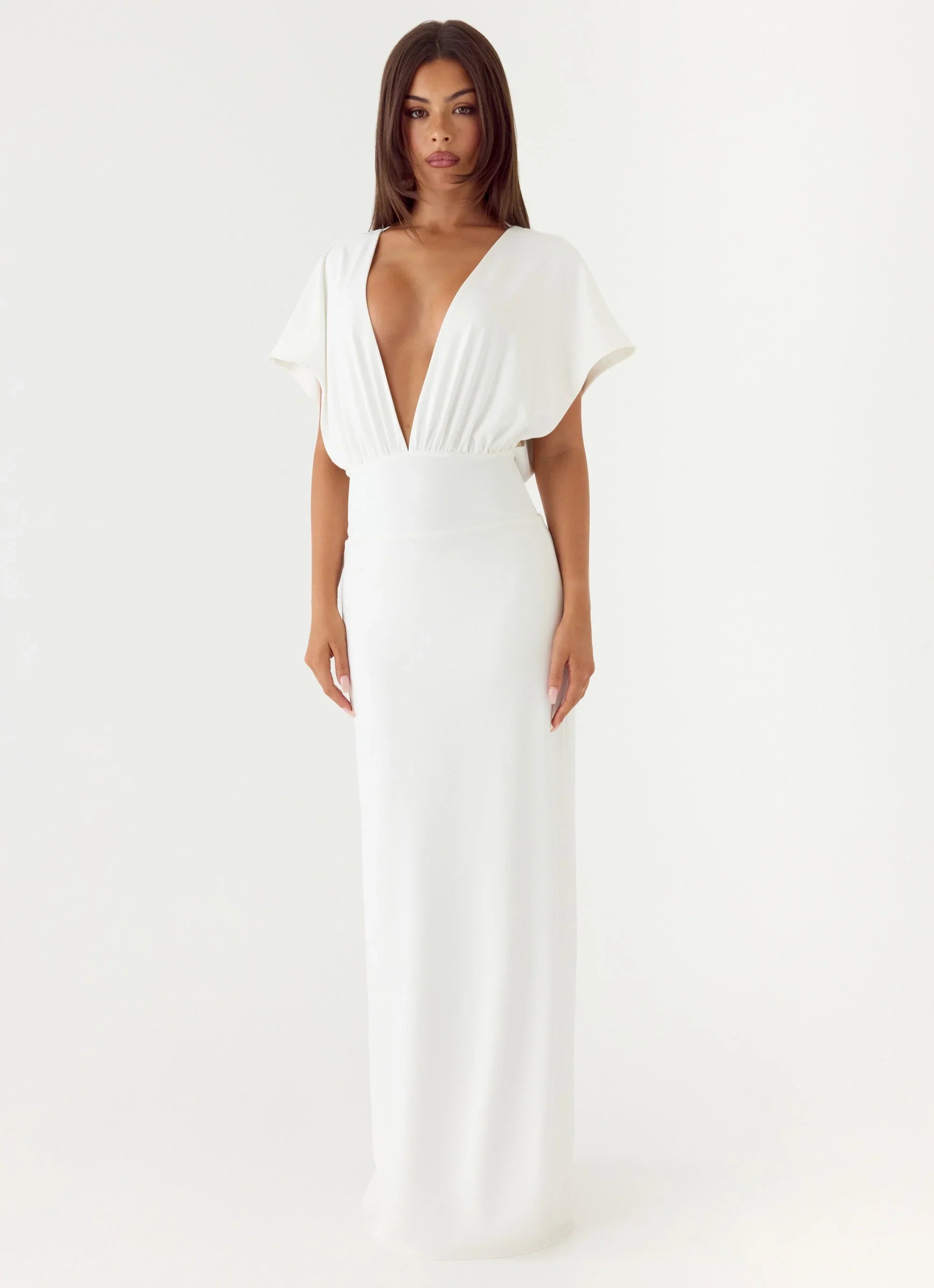 Rare Behaviour Maxi Dress - Ivory